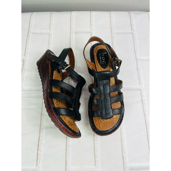 Boc leather comfort sandals size 7M - Picture 1 of 11
